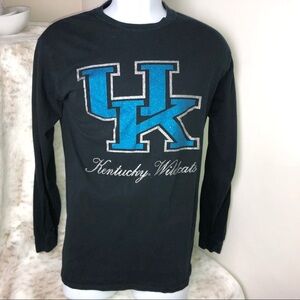 Gildan‎ Blue Tee UK Kentucky Wildcat Small Women's